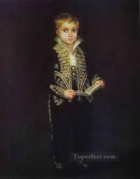 フランシスコ・ゴヤ Painting - ヴィクトル・ガイ・フランシスコ・デ・ゴヤの肖像